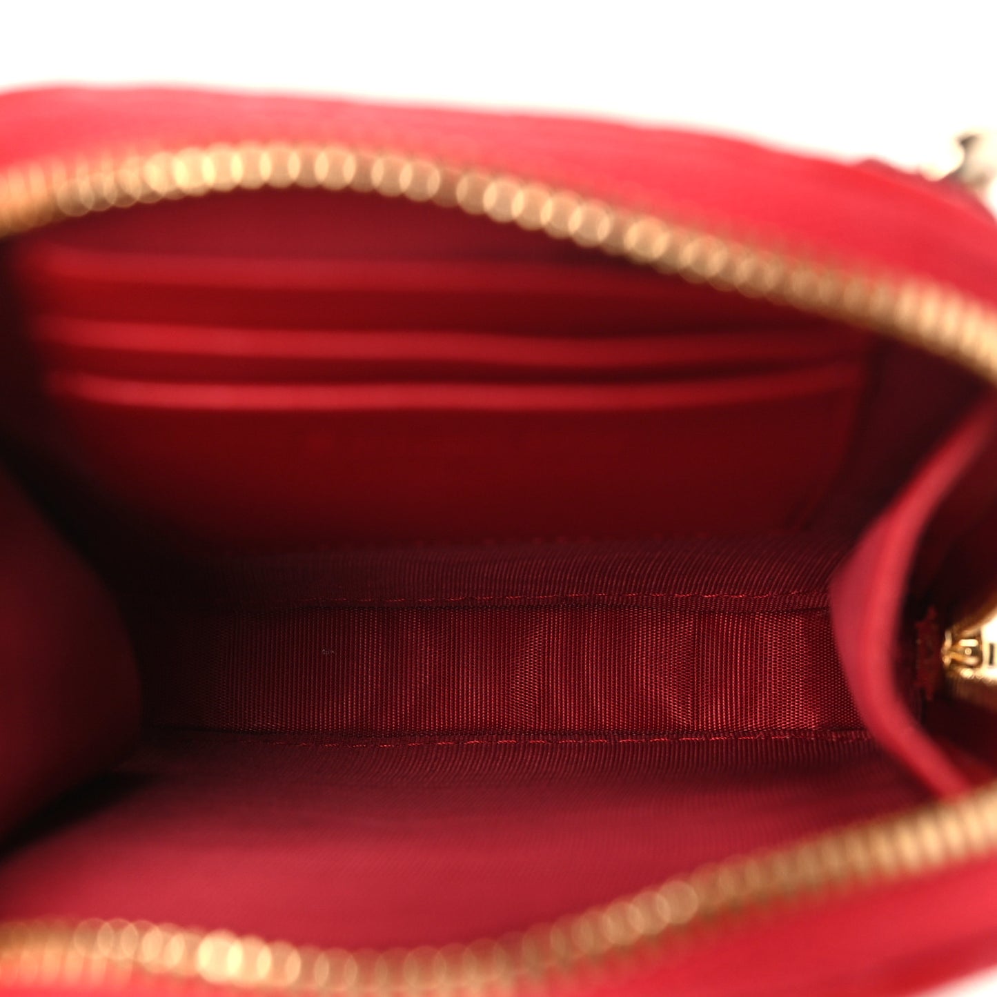 Lambskin Cannage Dioramour Lady Dior Phone Holder Bright Red