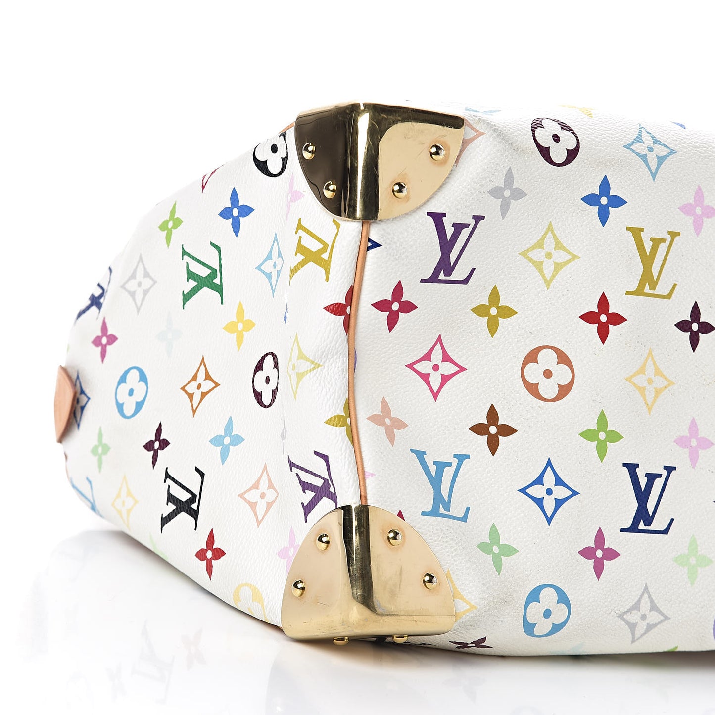 Monogram Multicolor Speedy 30 White