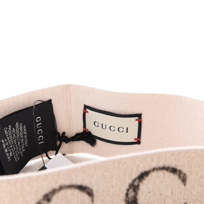 Gucci Cotton Elastic Logo Headband White 3 of 6