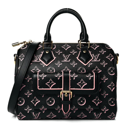 Louis Vuitton Monogram Fall for You Speedy Bandouliere 25 Black 1 of 9