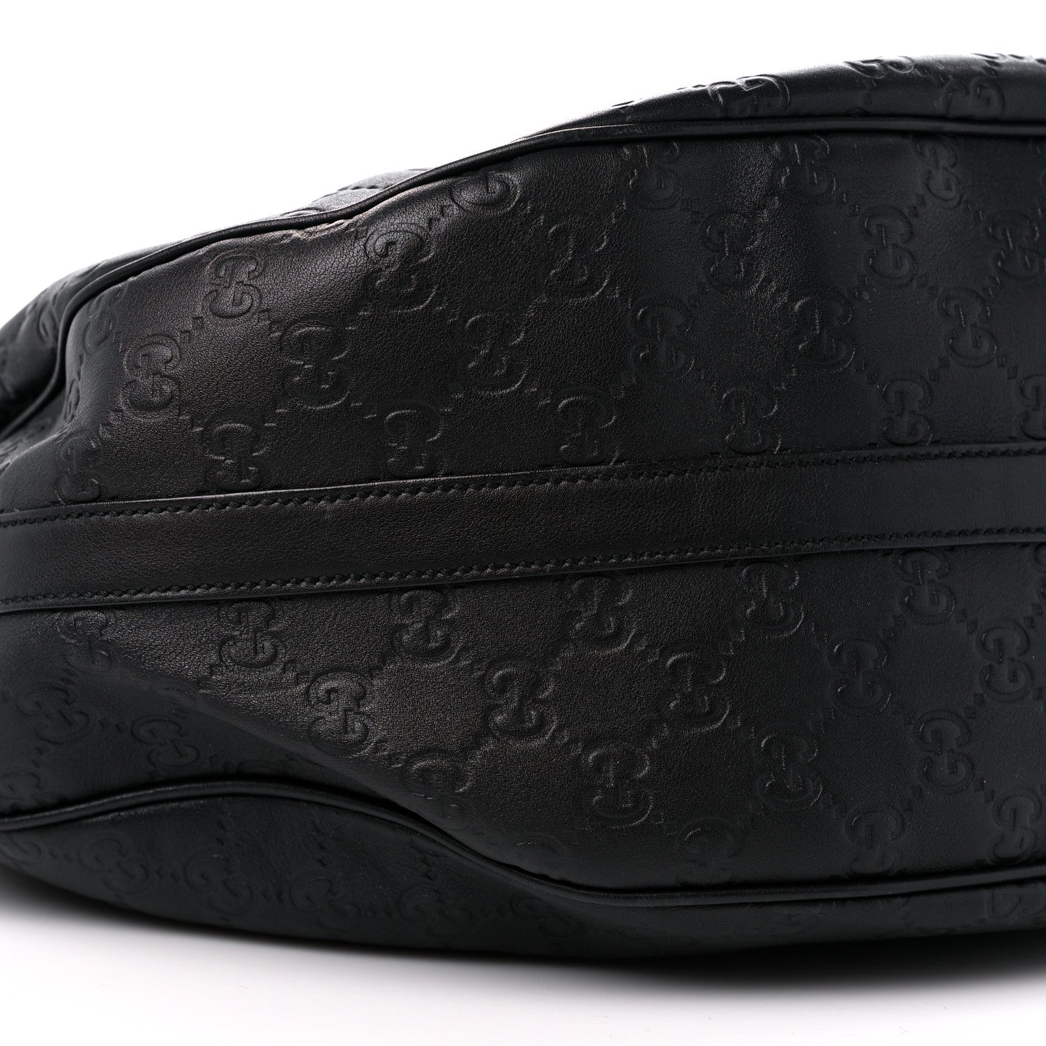 Gucci Guccissima Large GG Twins Hobo Black 8 of 14