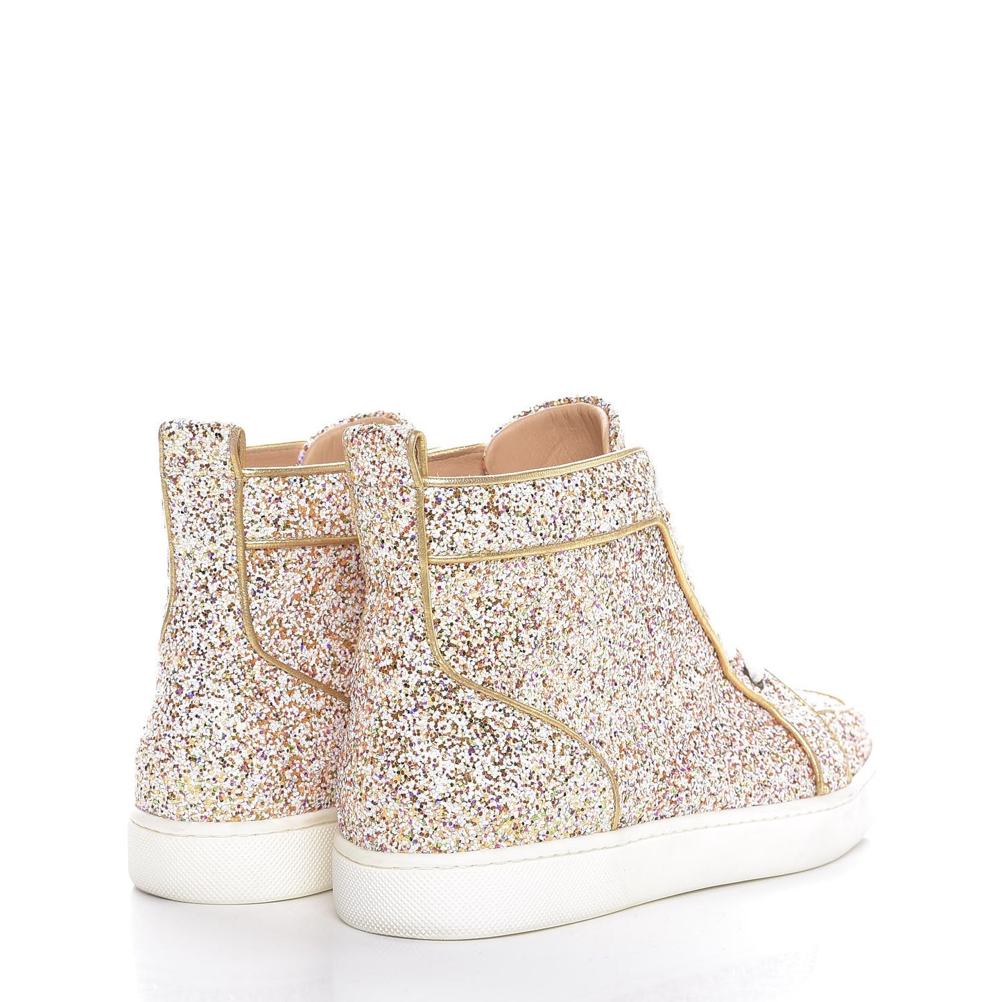 Glitter Nappa Rantus Orlato Sneakers 38 Multi Gold