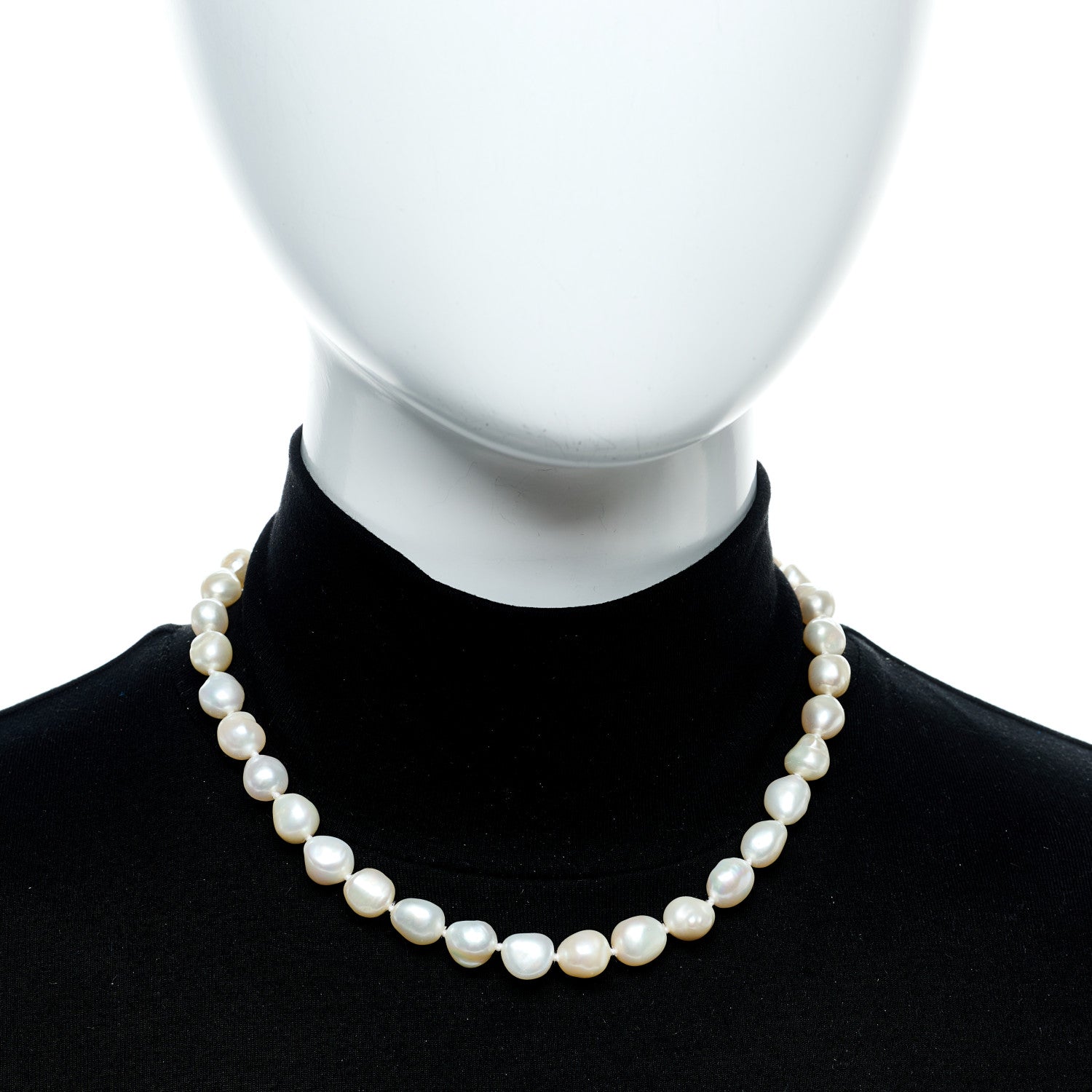 Tiffany Sterling Silver Cultured Pearl Paloma Picasso Strand Necklace 2 of 5