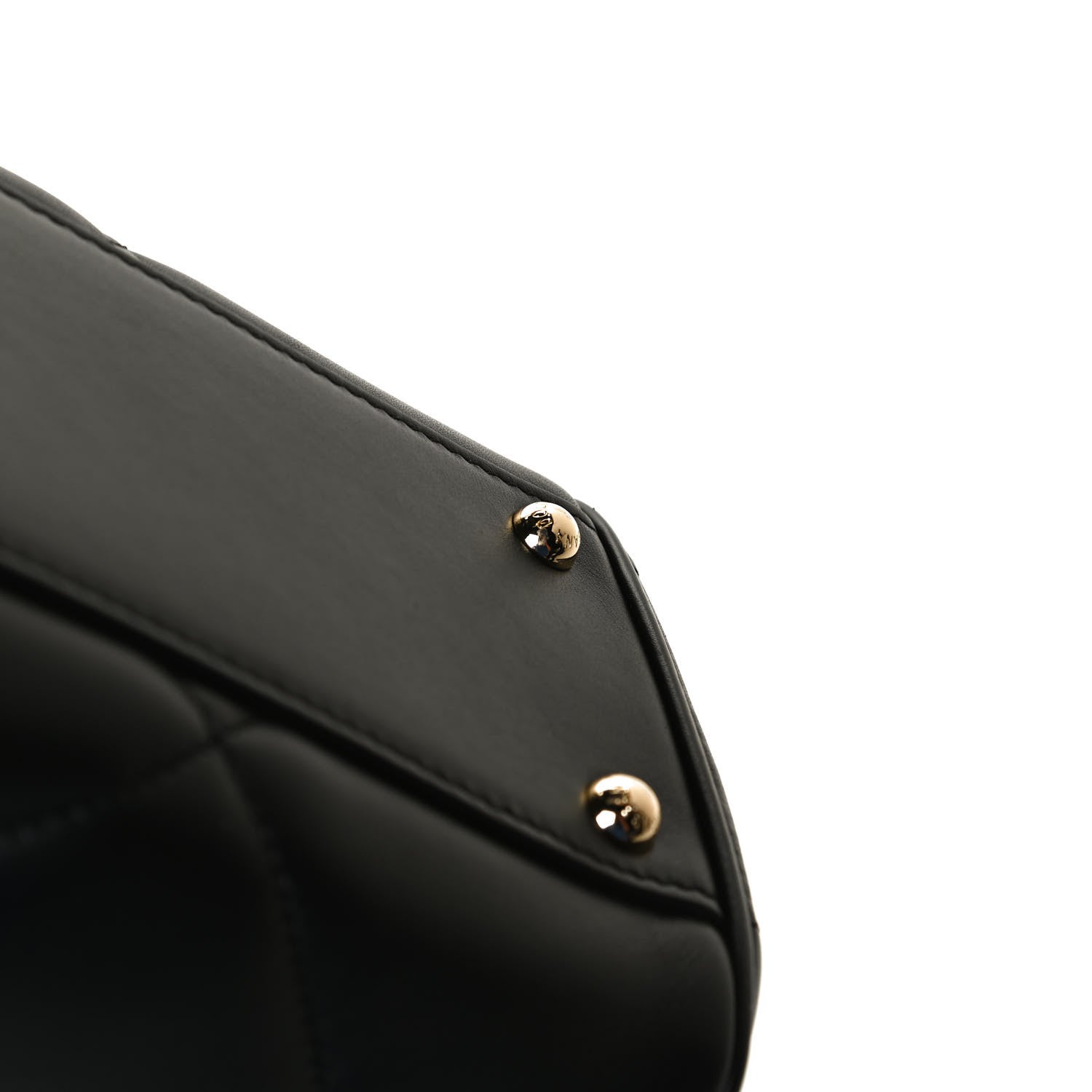 Dolce & Gabbana Calfskin Quilted Medium Miss Sicily Satchel Black 11 of 11