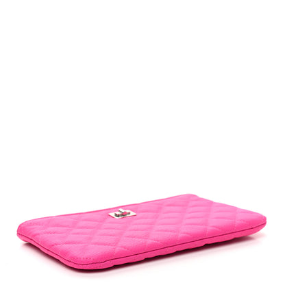 Chanel Goatskin Quilted Medium Reissue Cosmetic Case Pink 4 of 7