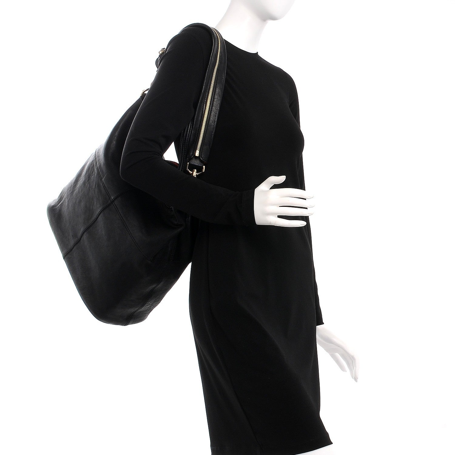 Givenchy Lambskin North South Nightingale Black 2 of 8