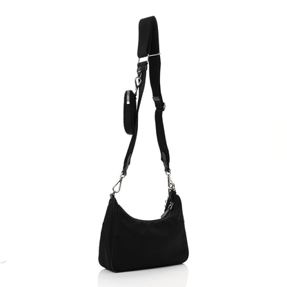 Prada Nylon Re-Edition 2005 Shoulder Bag Black 3 of 9
