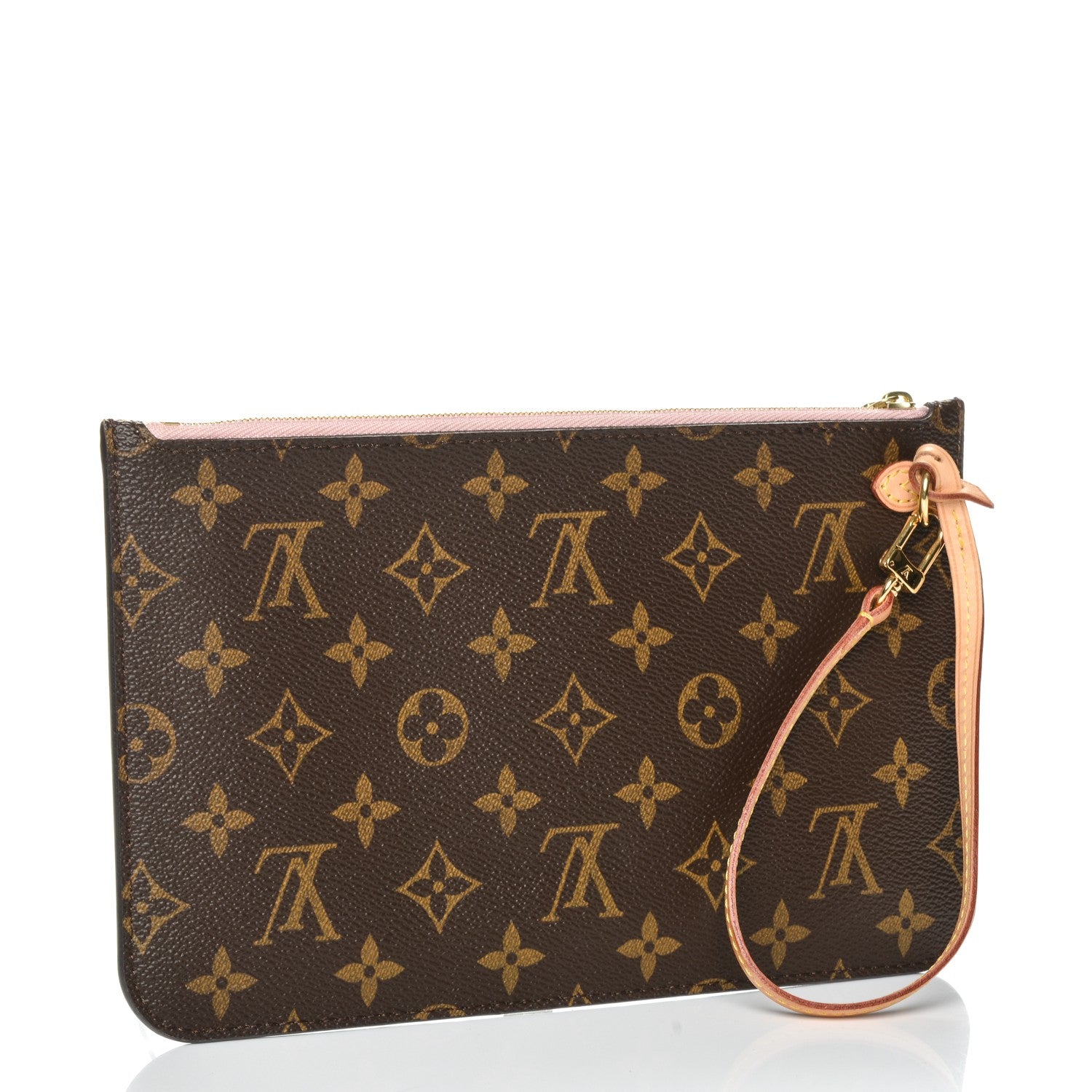 Louis Vuitton Monogram Neverfull MM GM Pochette Rose Ballerine 3 of 6