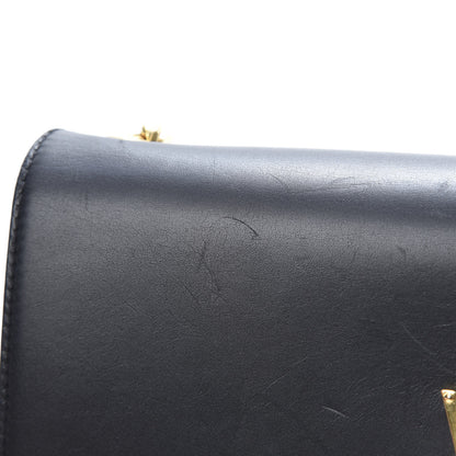 Saint Laurent Smooth Calfskin Medium Classic Monogram Kate Tassel Satchel Black 14 of 15