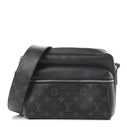 Louis Vuitton Taiga Monogram Eclipse Outdoor Messenger Black 1 of 10