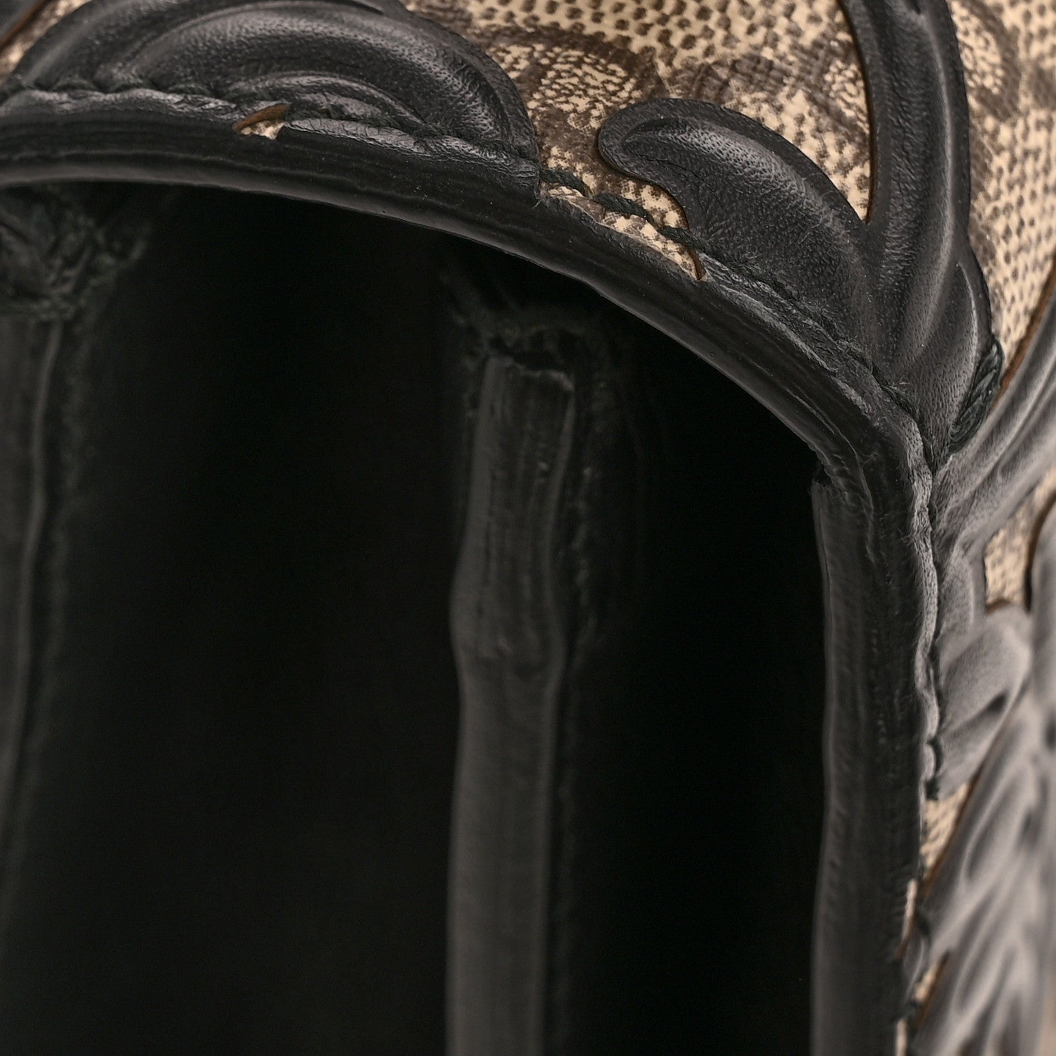 Gucci GG Supreme Monogram Arabesque Medium Dionysus Shoulder Bag Black 13 of 14