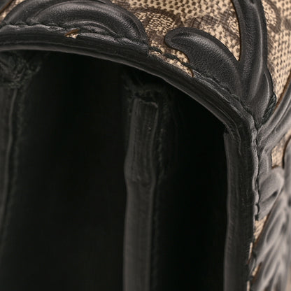 Gucci GG Supreme Monogram Arabesque Medium Dionysus Shoulder Bag Black 13 of 14