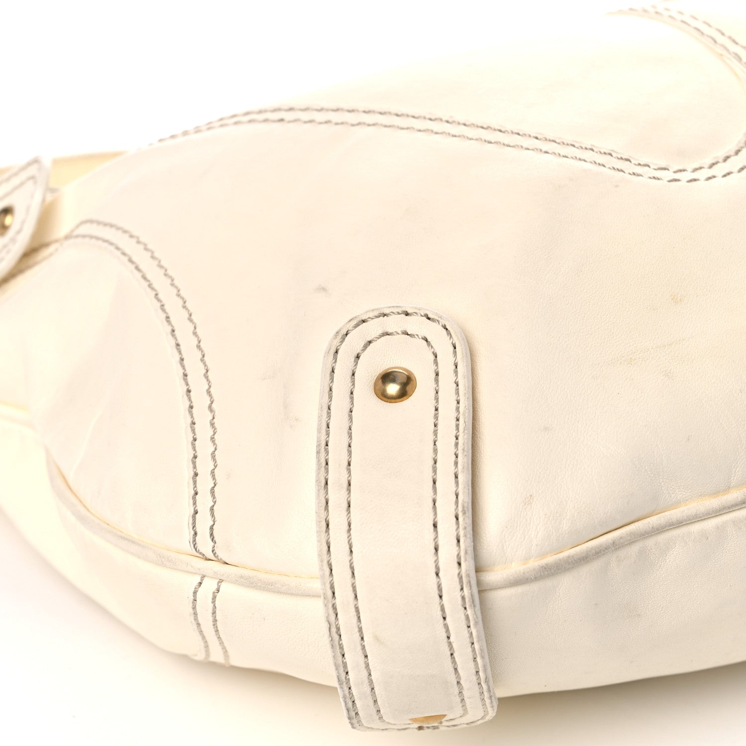 Valentino Garavani Lambskin Catch Hobo White 7 of 26