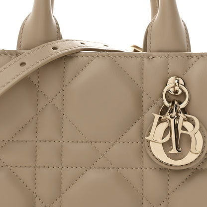 Christian Dior Calfskin Macrocannage Mini Book Tote Trench Beige 8 of 10