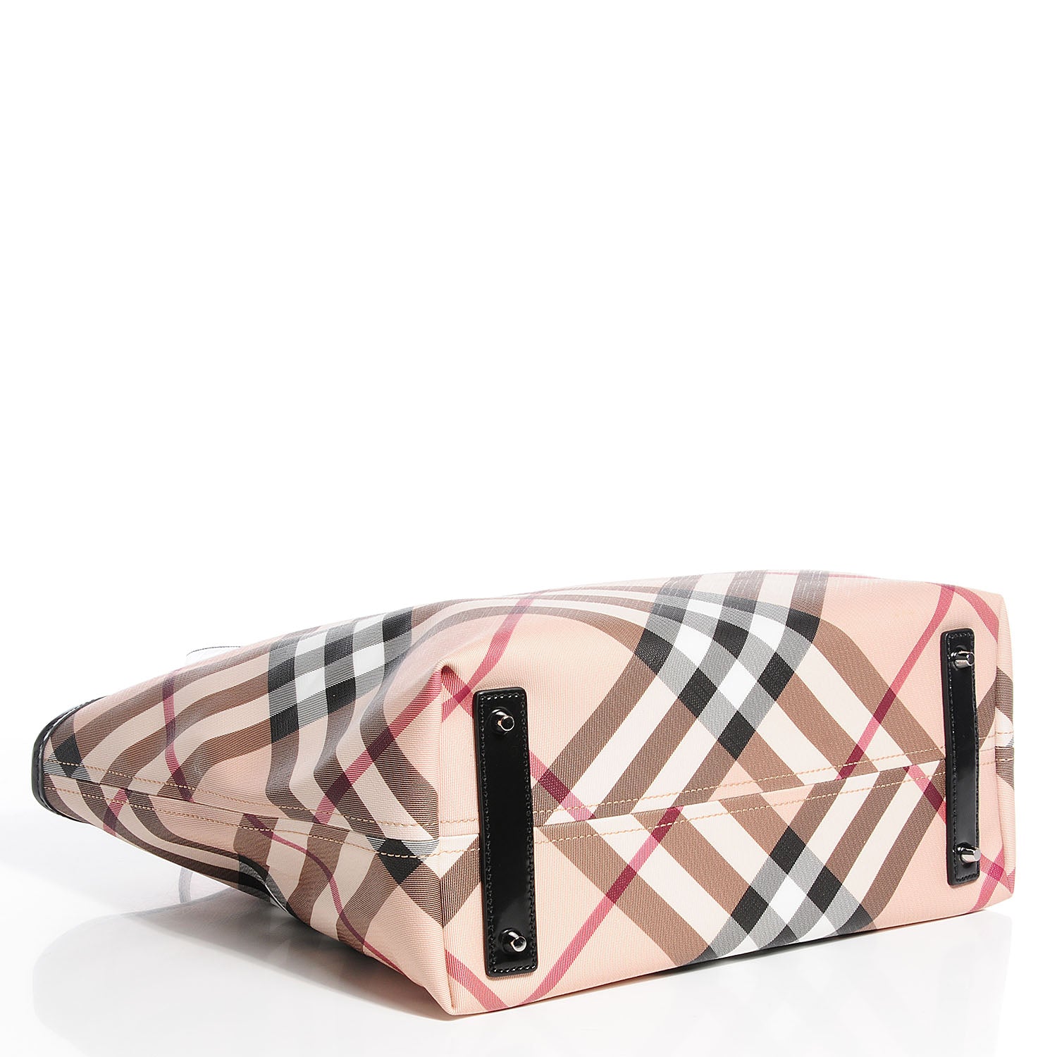 Burberry Nova Check Large Nickie Tote Black 4 of 8