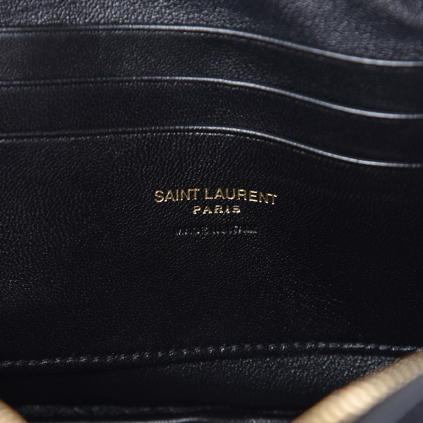 Grain De Poudre Matelasse Monogram Mini Lou Camera Bag Black