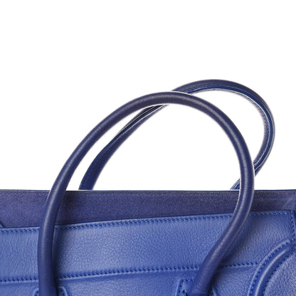 Celine Supple Calfskin Medium Phantom Luggage Indigo 10 of 17