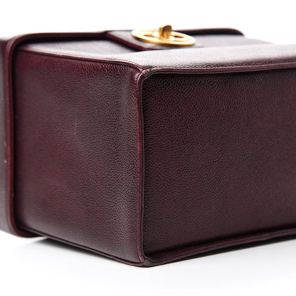 Chanel Caviar Vanity Case Burgundy 6 of 15