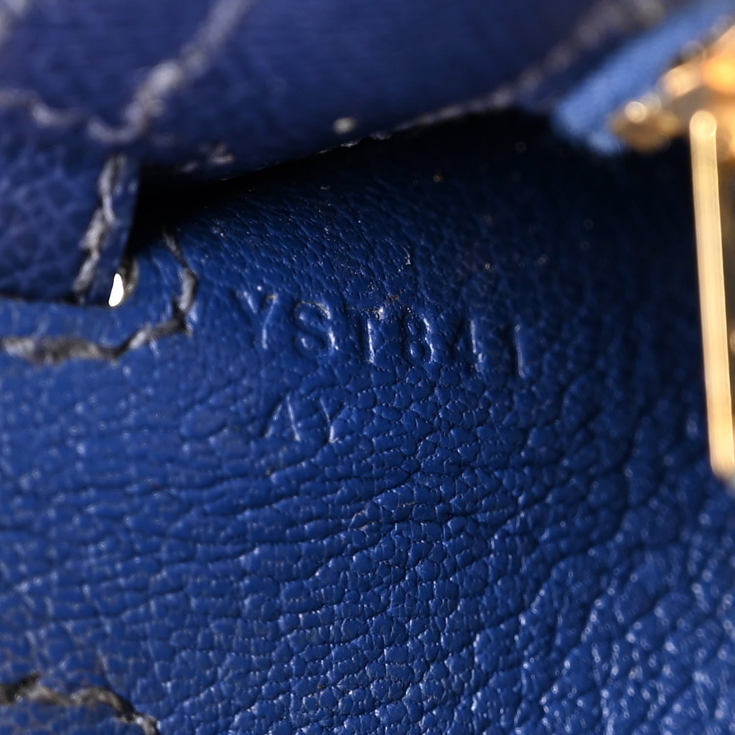 Hermes Epsom Kelly Sellier 25 Bleu Saphir 7 of 16