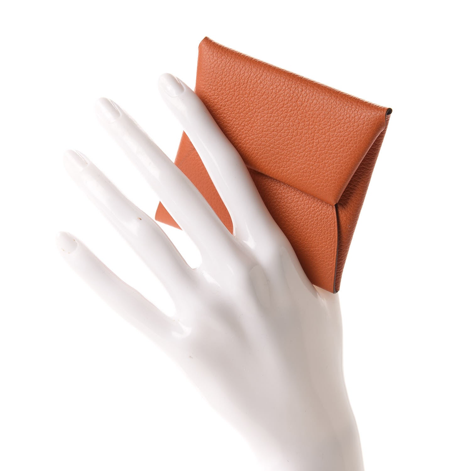 Hermes Evercolor Bastia Coin Purse Orange 2 of 8