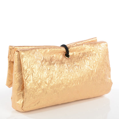 Louis Vuitton Jacquard Quilted Monogram Limelight African Queen Clutch Masai 3 of 7