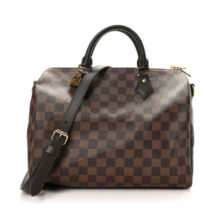 Louis Vuitton Damier Ebene Speedy Bandouliere 30 1 of 11