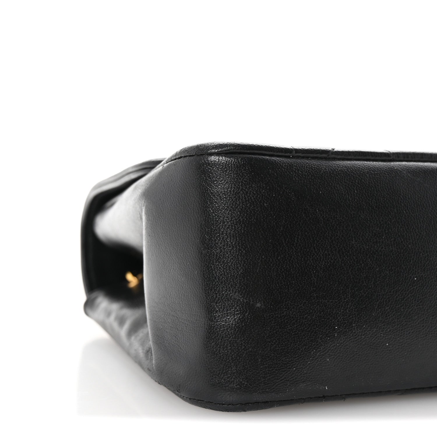 Chanel Lambskin Quilted Small Single Flap Black 10 of 11