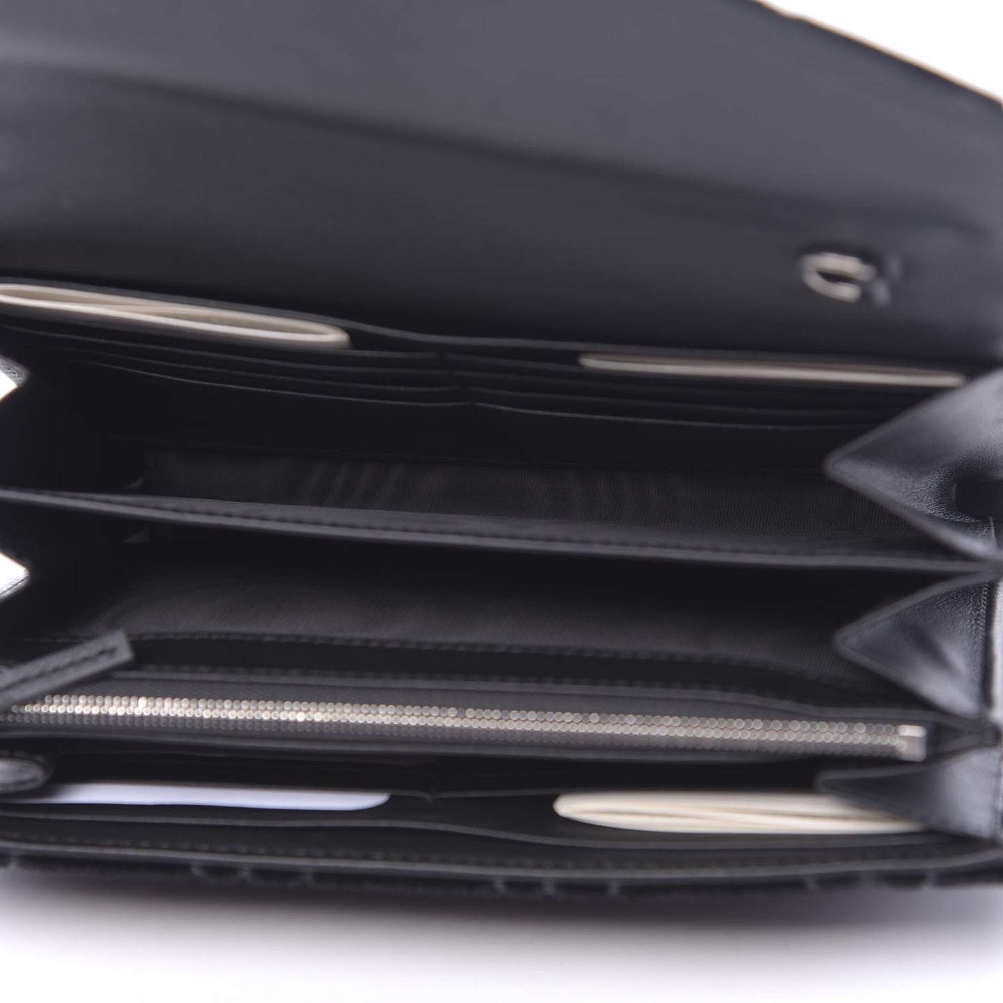 Velvet GG Monogram Mini Dionysus Chain Wallet Black