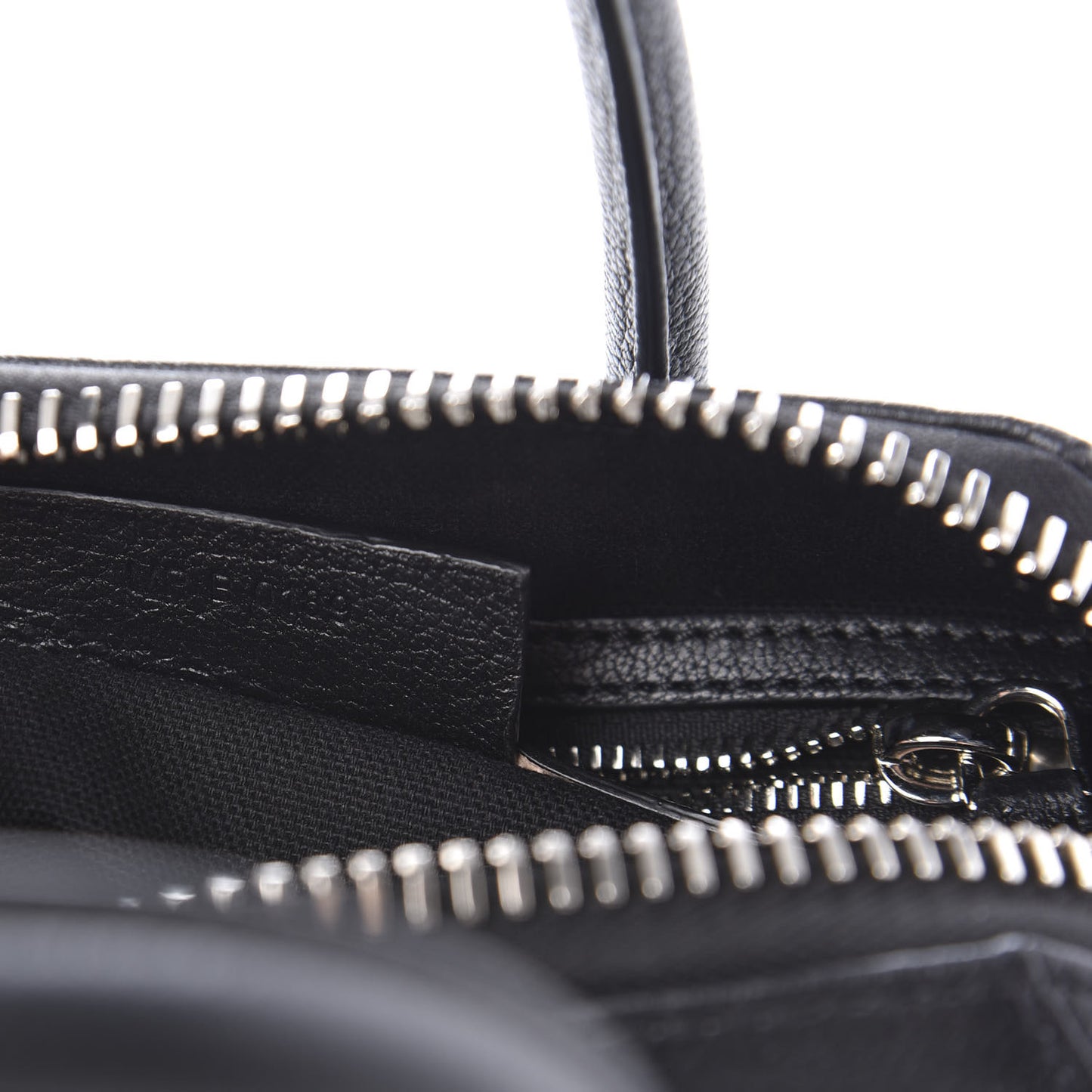 Sugar Goatskin Mini Antigona Black
