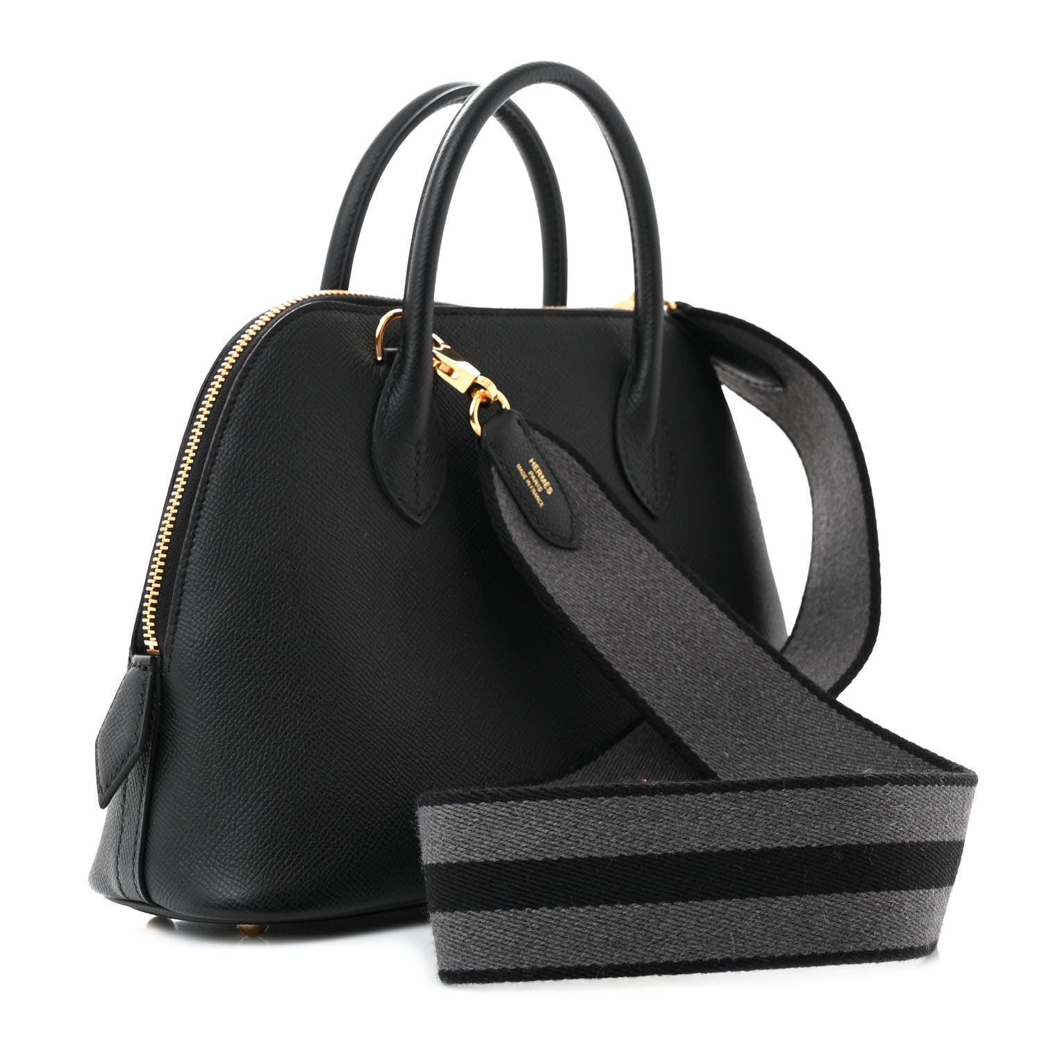 Hermes Epsom 1923 Sangle Bolide 25 Black 3 of 11