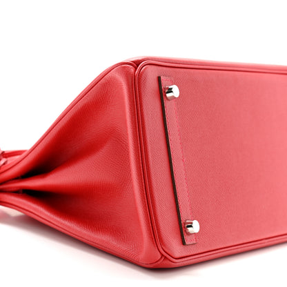 Hermes Epsom Birkin 30 Rouge Casaque 9 of 12