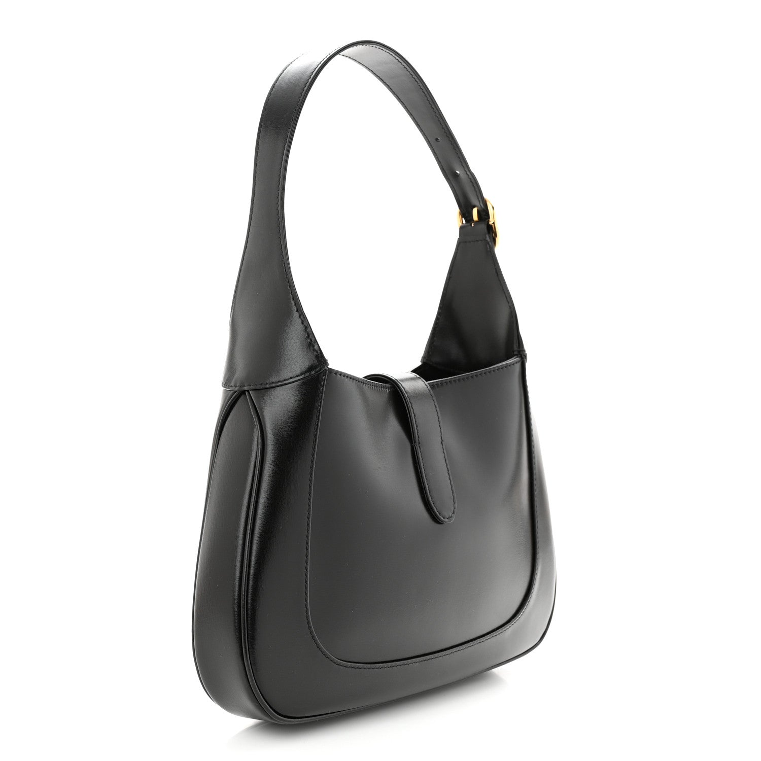 Gucci Boarded Dyana Lux Calfskin Small Jackie 1961 Hobo Black 3 of 10