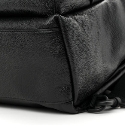Balenciaga Grained Calfskin Small Explorer Backpack Black 9 of 10