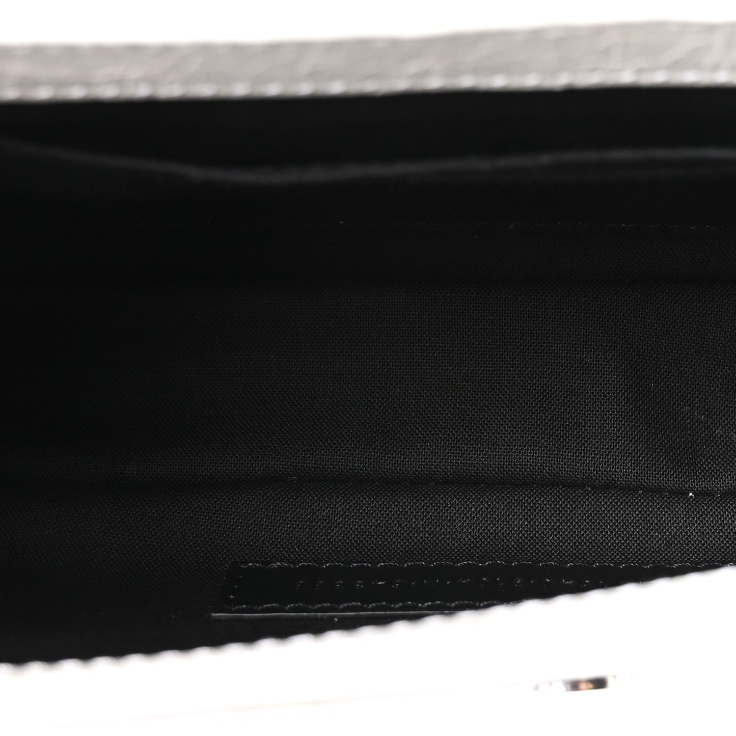 Agneau Arena Small Le Cagole Sling Bag Optic White