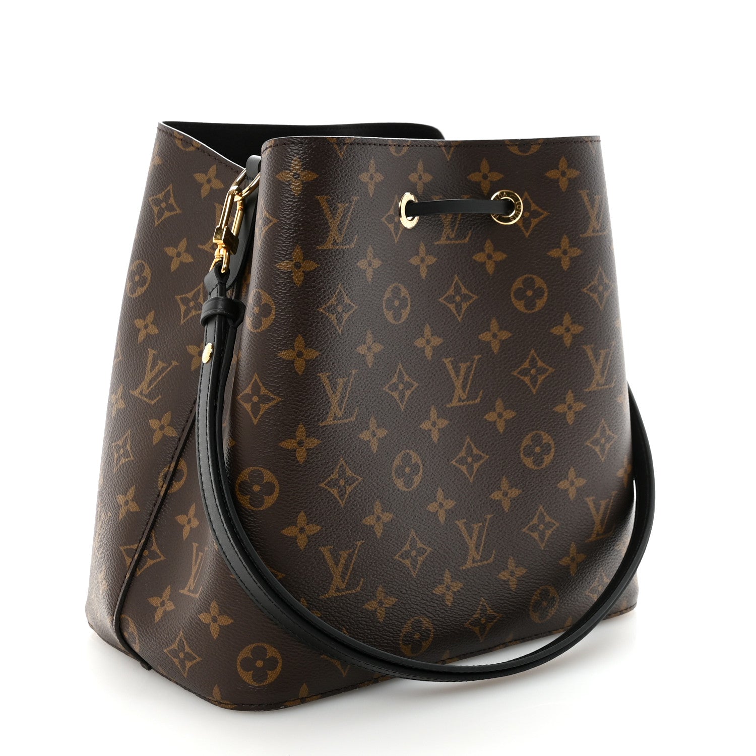 Louis Vuitton Monogram Neonoe MM Black 3 of 9