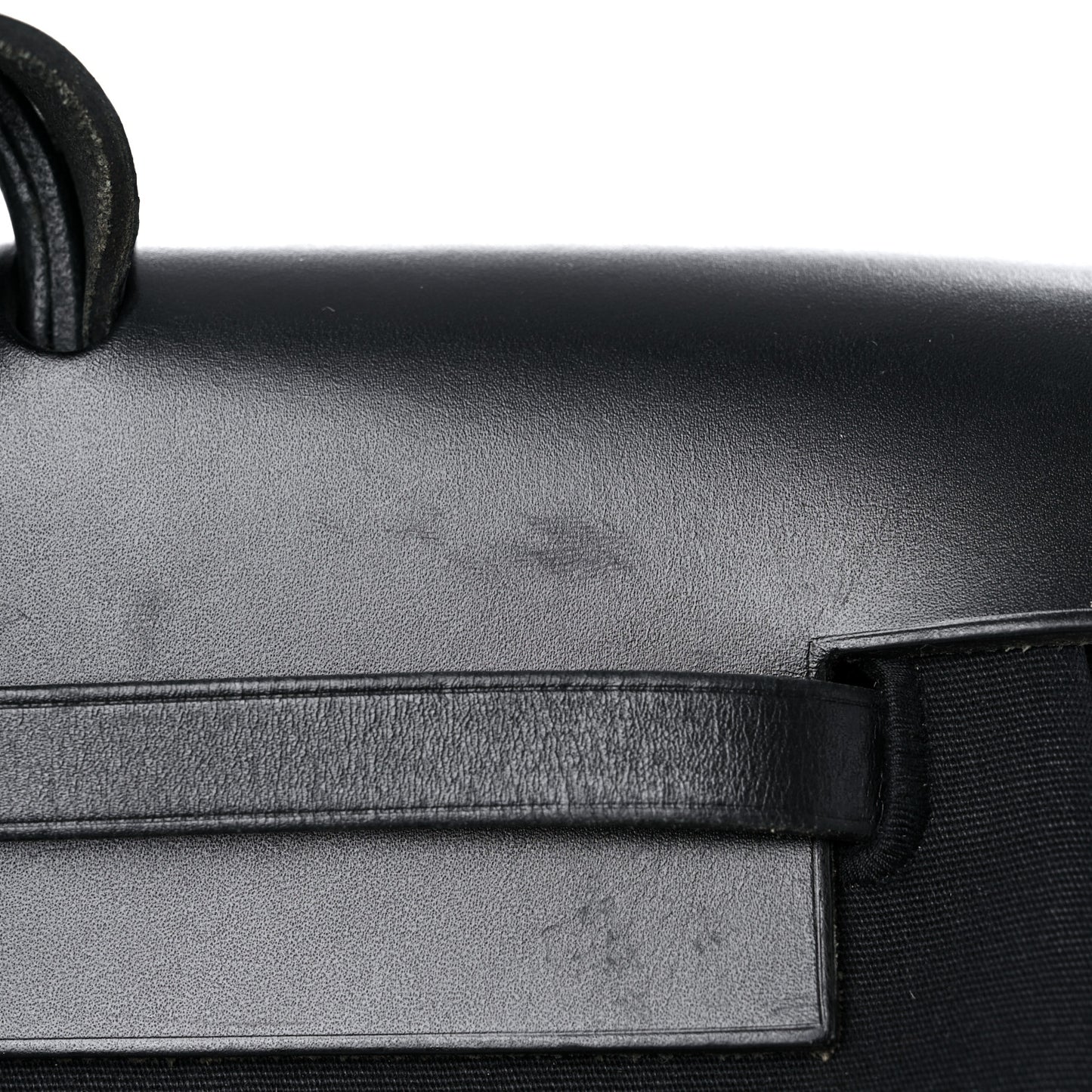 Toile Vache Calfskin Herbag 39 MM Black
