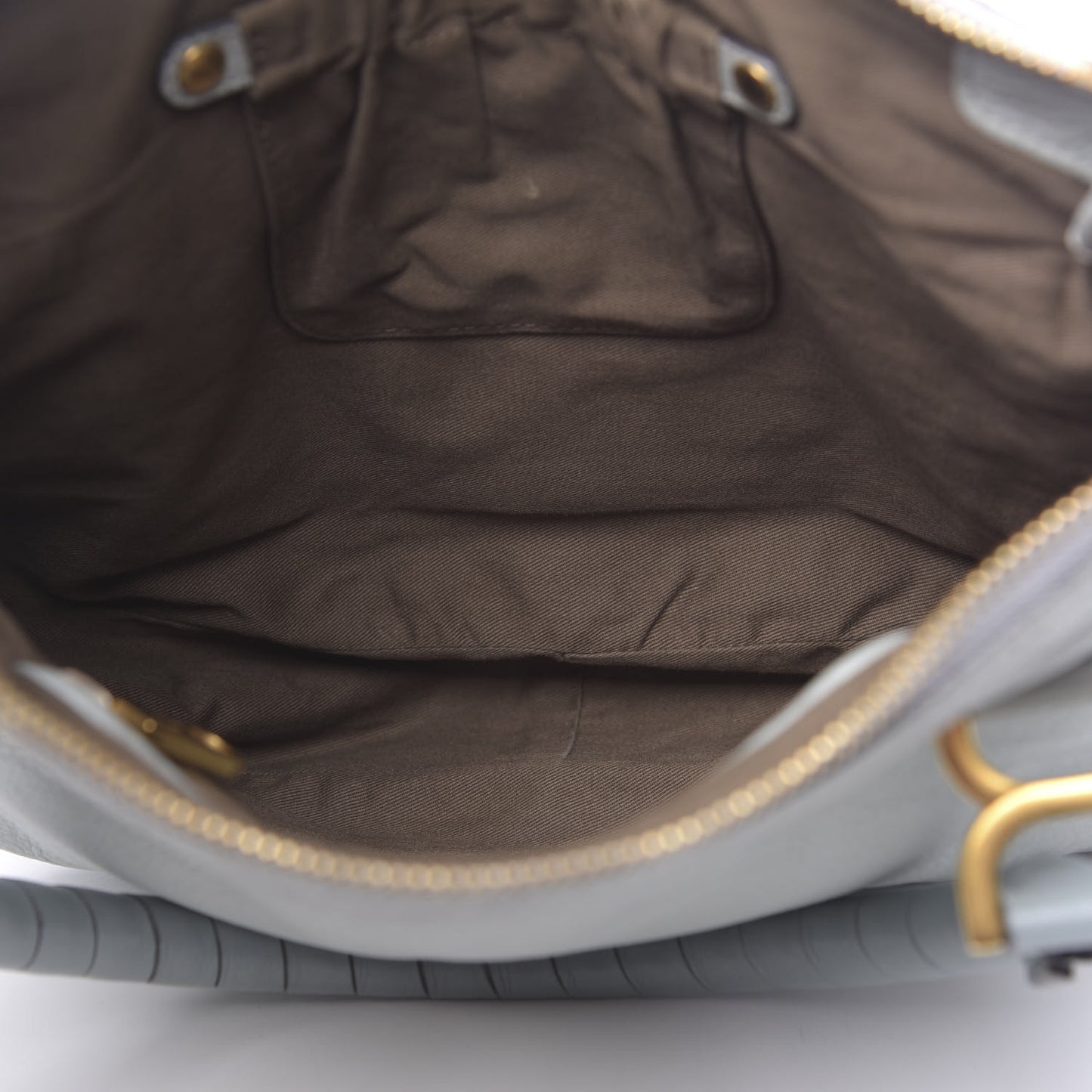 Calfskin Medium Marcie Satchel Cloudy Blue