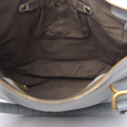 Chloe Calfskin Medium Marcie Satchel Cloudy Blue 5 of 11