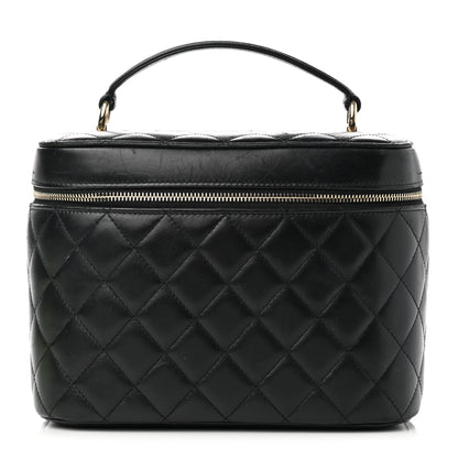 Chanel Lambskin Quilted Trendy CC Vanity Pouch Black 1 of 12