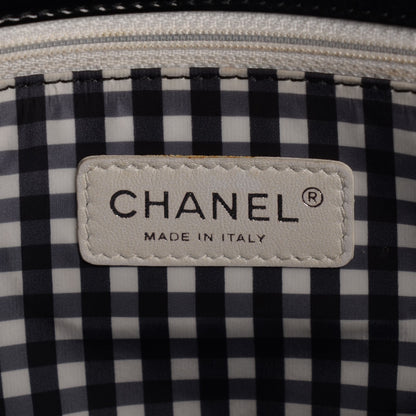 Chanel Vinyl Lipstick Tote Black 6 of 7