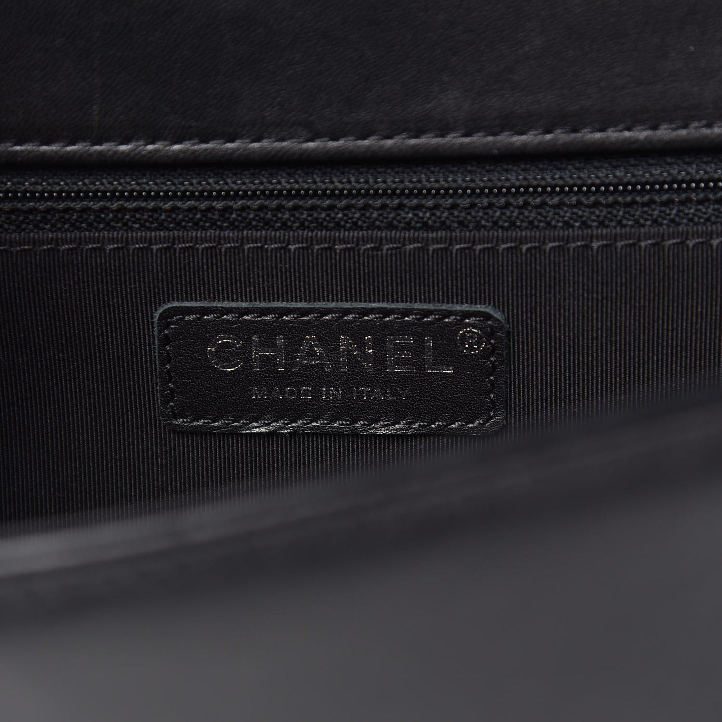 Lambskin Quilted New Medium Boy Flap Black