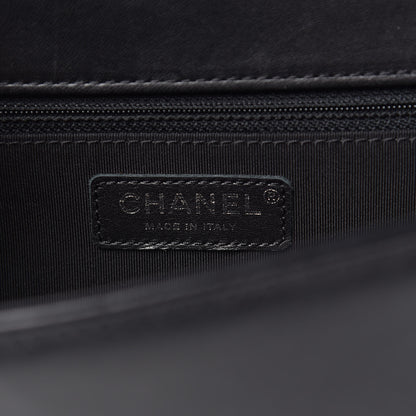 Chanel Lambskin Quilted New Medium Boy Flap Black 7 of 15