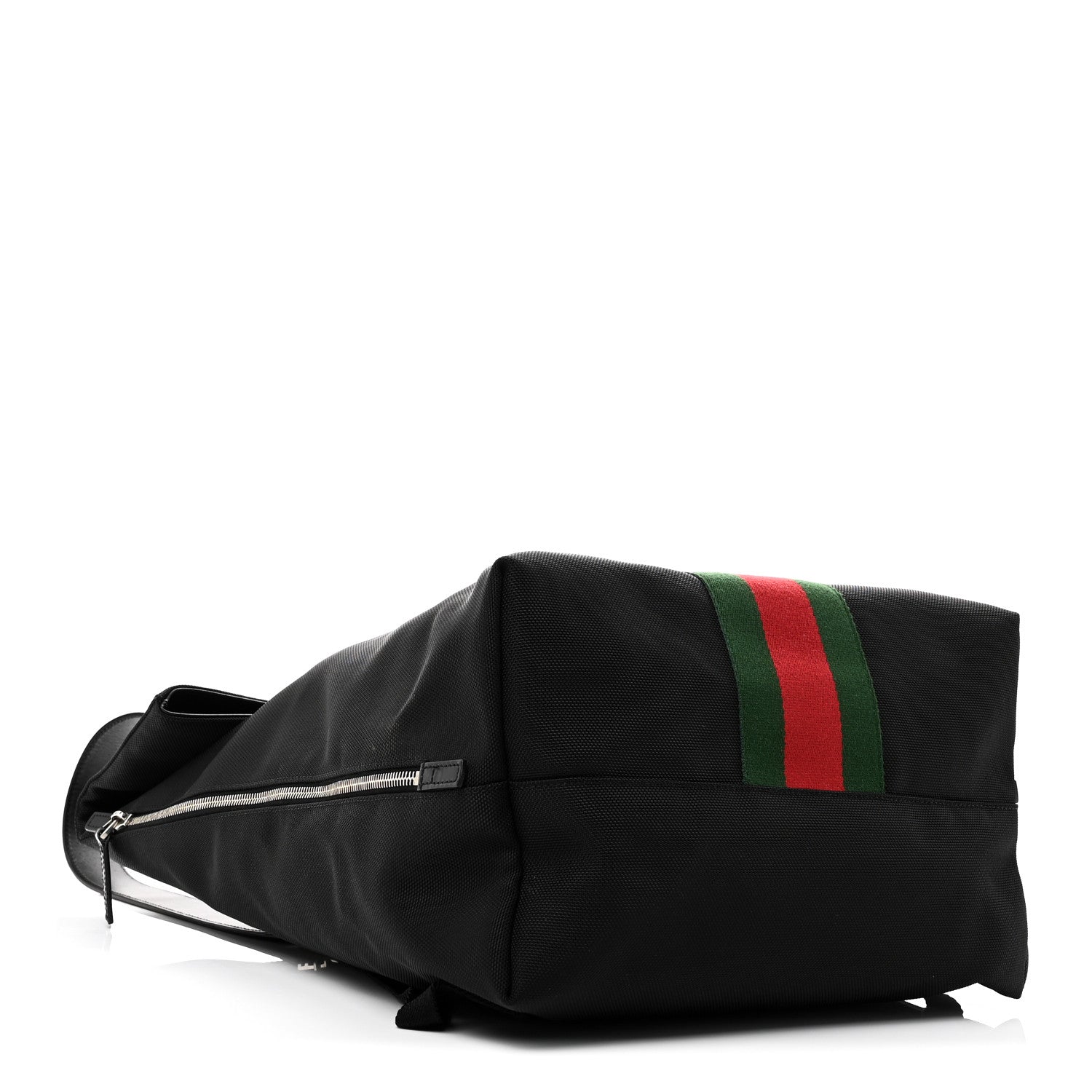Gucci Techno Canvas Web Single Buckle Backpack Black 4 of 11