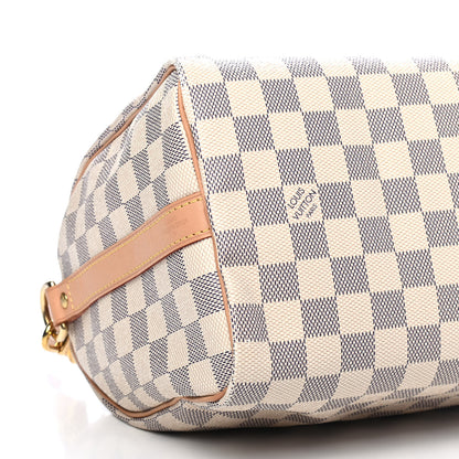Louis Vuitton Damier Azur Speedy Bandouliere 25 8 of 9