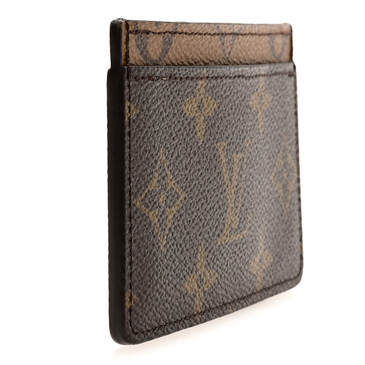 Reverse Monogram Card Holder