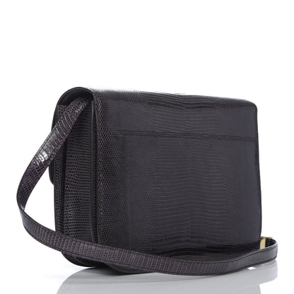 Celine Lizard Medium Classic Box Flap Bag Velvet 3 of 9