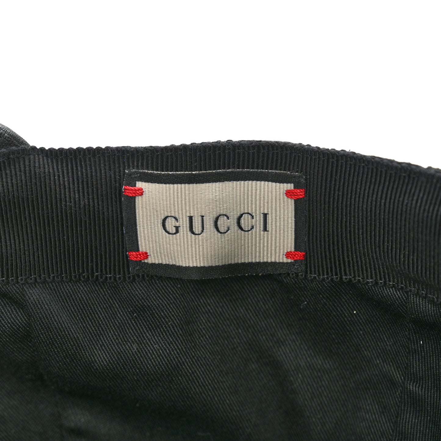 Monogram Web Baseball Hat S Black