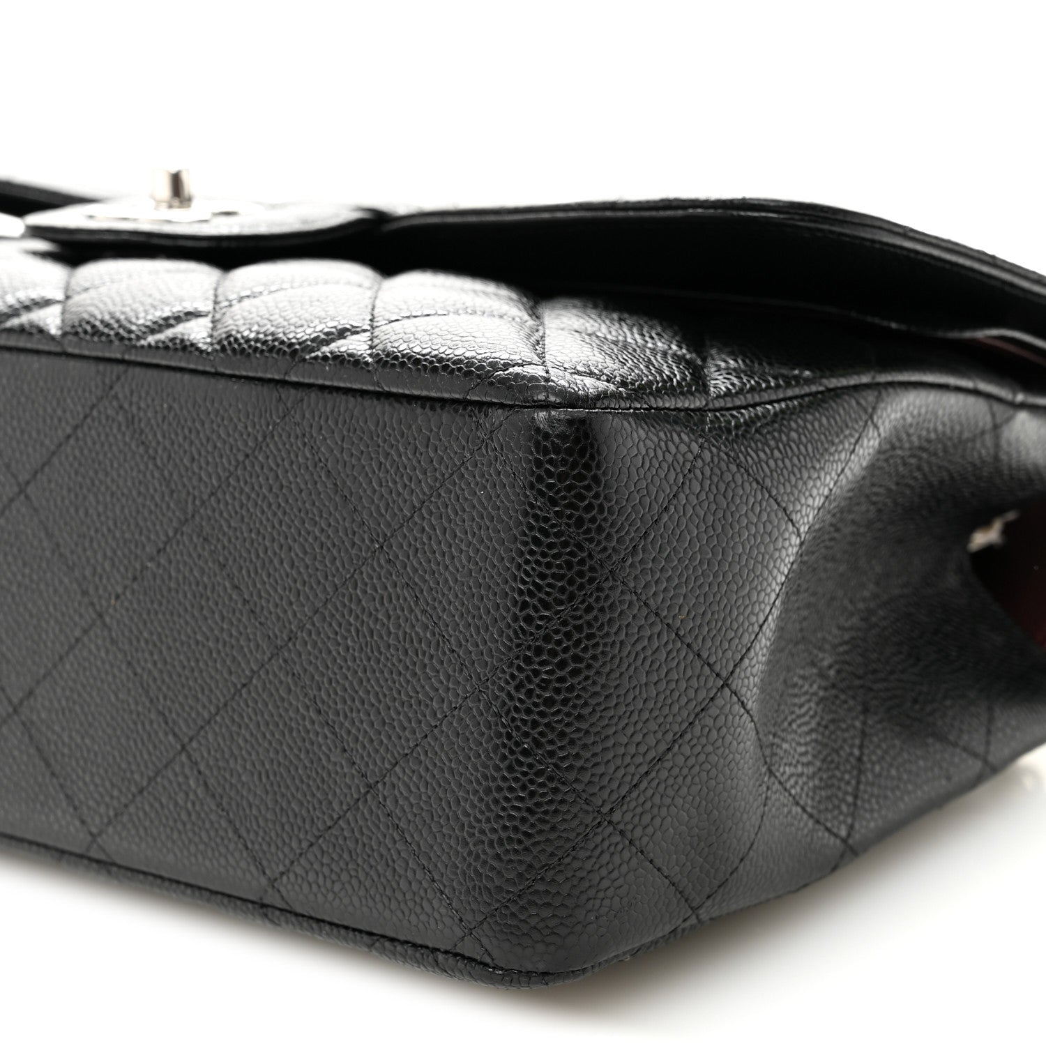 Chanel Caviar Quilted Jumbo Double Flap Black 10 of 10