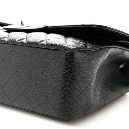 Chanel Caviar Quilted Jumbo Double Flap Black 10 of 10