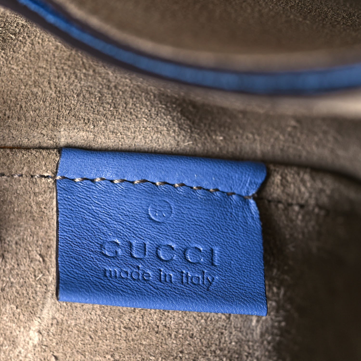 Gucci Soft Suede Small Jackie Shoulder Bag Cerulean Blue 5 of 14